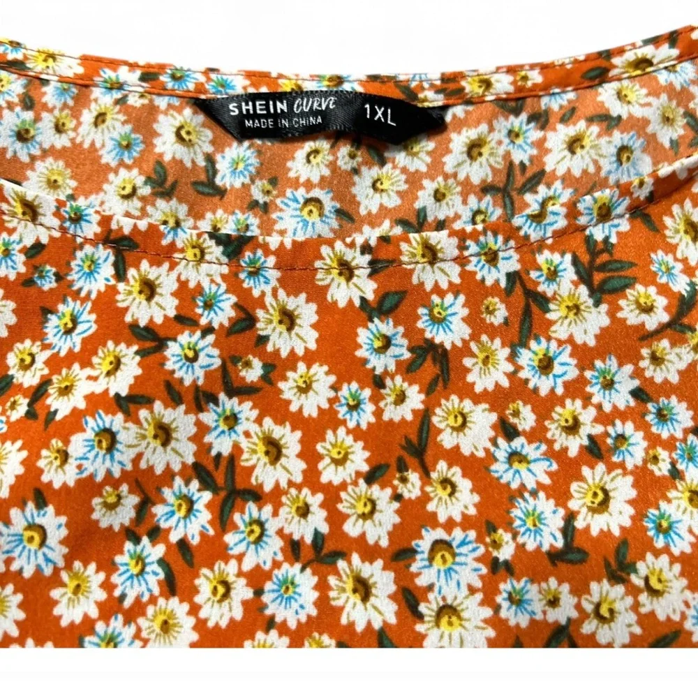 SHEIN CURVE Women floral dress 1XL